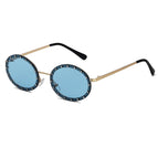 Gold Frame Blue Piece