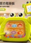 14.5*2.5*14 / Small crab two-in-one picture version [green] opp bag