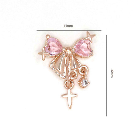 Sparkling Zircon Nail Jewel Zircon