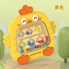 14.5*2.5*14 / Cute chicken magnetic brush drawing board [yellow] bubble bag