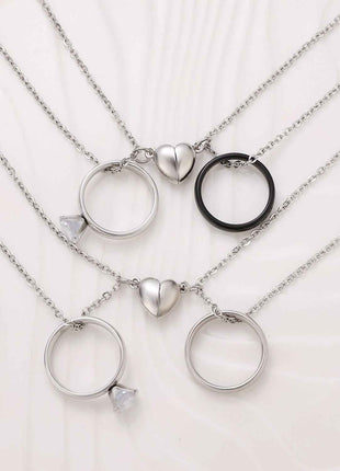Set Gioielli Magnetici a Cuore per Coppia - Simbolo d'Amore Eterno - OrizonShop