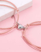 Bracciali Magnetici per Coppia - Design Elettrocardiogramma Simbolo d'Amore - OrizonShop