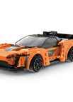 C51075 Fire Sports Car. Programming Edition 295 Granules [35cm Exquisite Gift Box]]