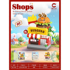 Cute Street Scene-burger Shop