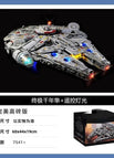 Ultra-high Quality-Ultimate Millennium Falcon + Led