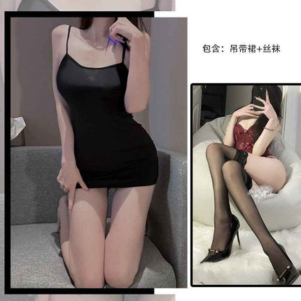 Sexy underwear sexy slip nightdress