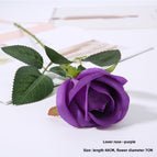 Silk Cloth Lover Rose-purple