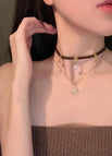 Double Layer Eight Mans Star Necklace