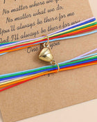 Bracciali Magnetici per Coppia - Design Elettrocardiogramma Simbolo d'Amore - OrizonShop