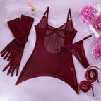 S / Wine Red