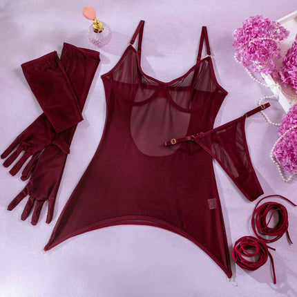 Tulle Sexy And Erotic Underwear
