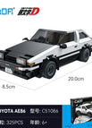 Initial D-ae86 Genuine Dual Authorization + Supports Mobile Phone Remote Control-c51086/325 Particles