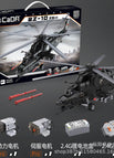 C61005 Wuzhi 10 Helicopter. Static Edition. 989 Granules [42cm Portable Gift Box]]