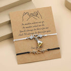 Magnetic electrocardiogram couple bracelet