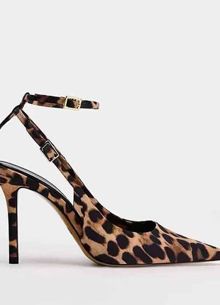 Sexy Mature Lady-Style Leopard-Print High Heels