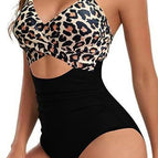 Black + Leopard Print / Xxl