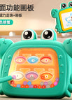 14.5*2.5*14 / Small crab two-in-one picture version [cyan] color box
