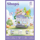 Cute Street Scene-flower Shop
