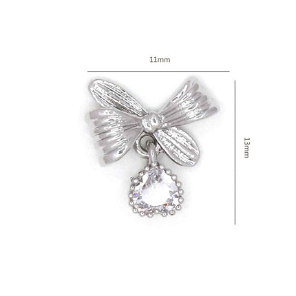 Sparkling Zircon Nail Jewel Zircon