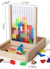 Wooden Box Acrylic Tetris