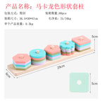 Macaroon Shaped Column