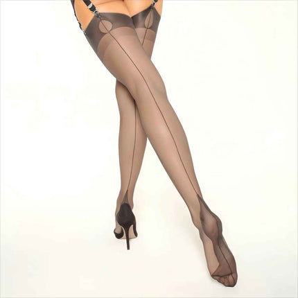 Women's Ultra-thin Retro Nylon Suspender Stockings