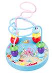 Blue ocean beads (with color box)