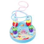 Blue ocean beads (with color box)