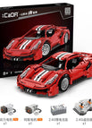 C61049 Red Devil Sports Car. Dynamic Edition 1126 Granules [42cm Portable Gift Box]]