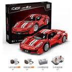 C61049 Red Devil Sports Car. Dynamic Edition 1126 Pieces [42cm Portable Gift Box]