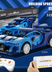 C51073 Blue Phantom Sports Car. Programming Edition 325 Granules [35cm Exquisite Gift Box]]