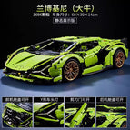 1bi8 Big Green Bull Lamborghini (static Version)