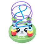 Green Panda Small Winding Beads (with Color Box)