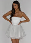 S / White