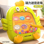 14.5*2.5*14 / Chick magnetic pen drawing board [green] bubble bag