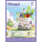 Cute Street Scene-juice Shop