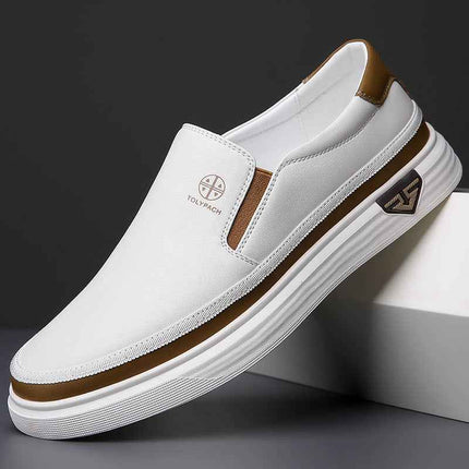 Daily Casual Rubber-Soled Leather Shoes