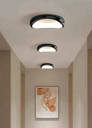 Plafoniere moderne a LED per balcone Stile crema Camera da letto per bambini Lampada da sala studio Decorazioni per la casa Cucina Illuminazione Corridoio Corridoio Luce