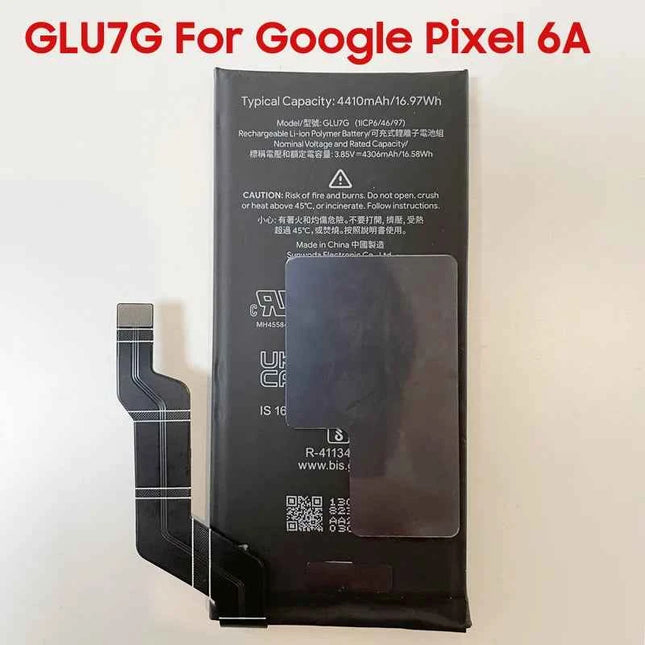 Original Replacement Battery For Google Pixel6 Pro Pixel 6 Pro 6A Pixel6A GMSB3 G63QN GLU7G Genuine Phone Battery