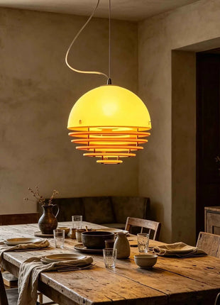 Lampadario Atmosfera Tramonto, Lampada a Sospensione Nordica per Sala da Pranzo, Illuminazione per Interni, Camera da Letto e Soggiorno