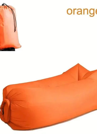LUSQI Lettino gonfiabile Divano ad aria Divano pieghevole extra spesso per campeggio all'aperto Spiaggia Patio Gonfiaggio rapido Mobili per la casa