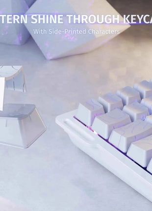 ATTACK SHARK X68 HE Rapid Trigger Mechanical Gaming Keyboard 60% Wired with Adjustable Actuation,Hall Effect Magnetic Switch,8KH