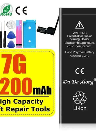 High Capacity Battery For iPhone 4 4S 5 5S 5C SE 2020 6 6S 7 8 SE2 Plus X XR XS 11 Pro Max Mobile Phone Pack New 0 Cycle Seal