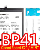 NOHON BM53 BM3L BM4E BM47 Battery For Xiaomi Mi 10T Pro Lite 9T 11T 8 9 10 10S 11 12 12X Max3 Mix 4 2 2S POCO F1 F2 Pro F3 M3 A3