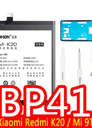 NOHON BM53 BM3L BM4E BM47 Battery For Xiaomi Mi 10T Pro Lite 9T 11T 8 9 10 10S 11 12 12X Max3 Mix 4 2 2S POCO F1 F2 Pro F3 M3 A3