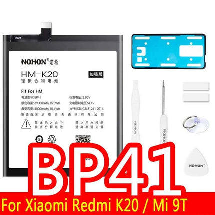 NOHON BM53 BM3L BM4E BM47 Battery For Xiaomi Mi 10T Pro Lite 9T 11T 8 9 10 10S 11 12 12X Max3 Mix 4 2 2S POCO F1 F2 Pro F3 M3 A3