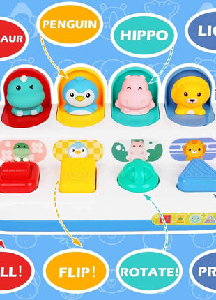 Interactive Activity Pop Up Toy for Babies Cause and Effect Toy Baby Development Games Montessori Educational Learning Toys