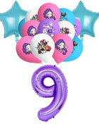 Decorazioni per feste di compleanno a tema stoviglie: tovaglioli di carta, bicchieri, piatti, scatole per caramelle, sacchetti regalo, striscioni e fondali per feste per bambini