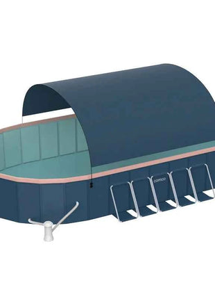 Nuova piscina pieghevole non gonfiabile per la famiglia Summer Water Party Home Outdoor Garden Backyard 1.6m 2.1m 2.6m 3m 3.6m