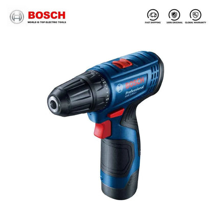 Bosch GSR 120-Li Brushless Cordless Electric Drill Screwdriver Multi-Function Adjustable Gear Variable Speed Home DIYPower Tools